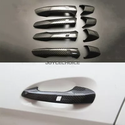 Carbon Fiber Door Handle Cover Trim For Benz W176 W204 W212 C117 W218 C207 X204 • $103.62