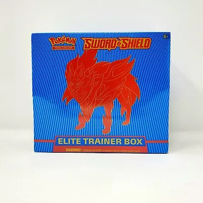 $59.99 • Buy Pokemon TCG: Sword & Shield Base Elite Trainer Box (Zamazenta) [Sealed] 