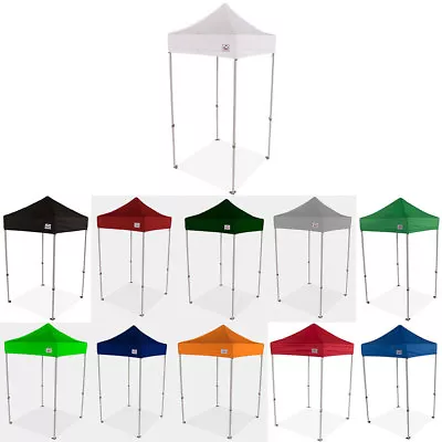 5X5 EZ Pop Up Canopy Tent Sun Shade Vendor Display Booth Shelter Market Canopy • $196.95