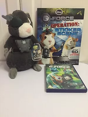 DVD G Force Soft Toy Blaster With Tag Operation Sticker Scene PB Book VGC • £12.85