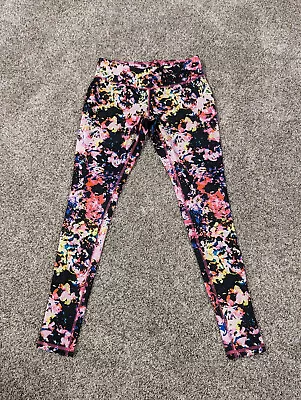 Women's Mossimo Pink Floral Leggings Size SP • $7