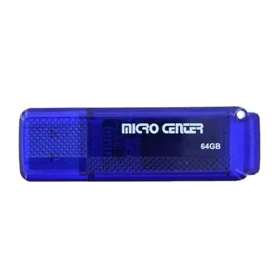 Micro Center 64GB SuperSpeed USB 3.1 Gen 1 Flash Drive • $10.99