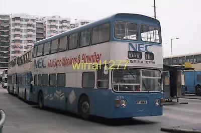 Original Bus Photographic Negative China Motor Bus Fleetline LF175 BN9166 • £6