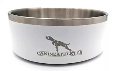 Canine Athletes Stainless Steel Heavy Duty Dog Bowl Sage Green Factory Blemish • $9.99