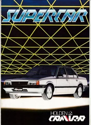 1982 HOLDEN JB CAMIRA Sedan 4p Introductory Brochure GM World J-CAR • $18