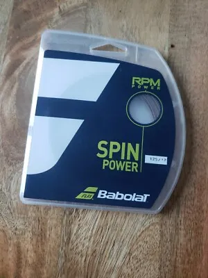 NEW Babolat RPM POWER 17 G Guage 1.25 Tennis String BROWN 40 Ft Set • $16