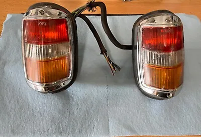 Pair Early Style Red / Amber Taillights Fits Mercedes W121 W120 190sl Used • $1500