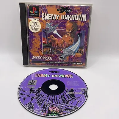 X-COM Enemy Unknown NO Manual PS1 Playstation One Game • £40.45