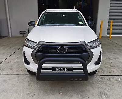 Black Bullbar Nudge Bar Grille Skid Guard Suitable For Toyota Hilux 2021-23 • $299.95