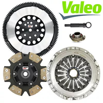 VALEO STAGE 3 RACE CLUTCH KIT & SOLID FLYWHEEL For 2003-08 HYUNDAI TIBURON 2.7L • $233.25