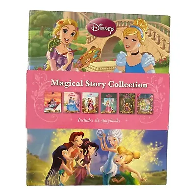 DISNEY 6 Book Set Magical Story Collection Cinderella Ariel Tangled + Others NEW • $32.50