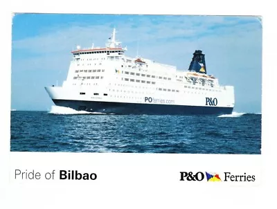 Postcard - P & O Ferries Pride Of Bilbao (Unposted) • £2.99