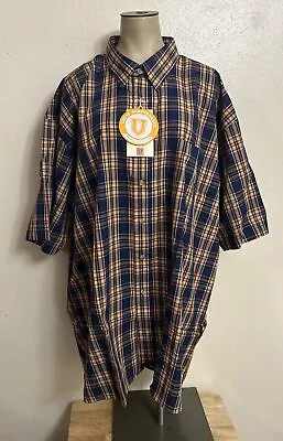 Vtg Y2K Veezo Button Up Shirt Mens Size 2XL Short Sleeve Button Up Y-  New • $24