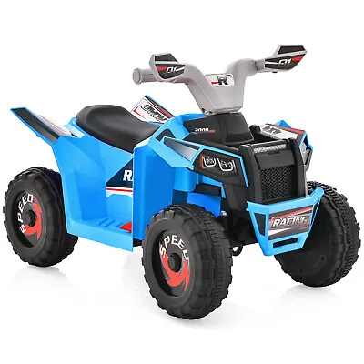 Kids 6V Ride On ATV 4 Wheeler Quad Toy Car Toddlers Electric Vehicle W/ Control • £47.95