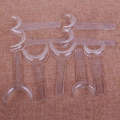 10pcs Clear T-Shape Large&Small Size Intraoral Cheek Mouth Lip Retractor Opener • £8.27