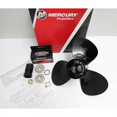 Mercury New OEM Propeller 12-1/4x9 Prop 12.25 X 9  48-87818A45; 48-87818A11 • $172.31