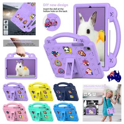 $6.69 • Buy For Samsung Galaxy Tab A7 A8 S6 Lite Tablet Kids Cute Foam Case Cover With Strap