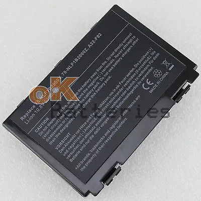 Laptop Battery For ASUS K50 K50AB-X2A K50ij K50in K51 A32-F52 Notebook 6Cell • $20.14