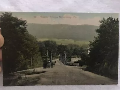 Wagon Bridge Vintage Postcard Millersburg Pa. • $18.95