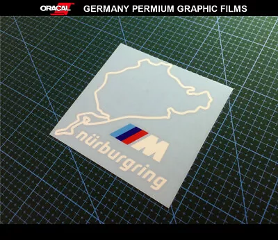 M Power Nürburgring  Motorsport 320i M3 M5 X5  Vinyl Die-cut Decal Sticker • $8.10
