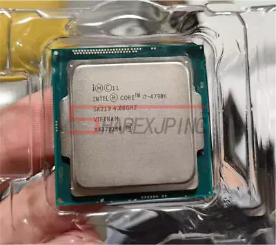 Used 1PC Intel Core I7-4790K 4.00 GHz Quad-Core LGA1150 SR219 CPU Processor • $145.71