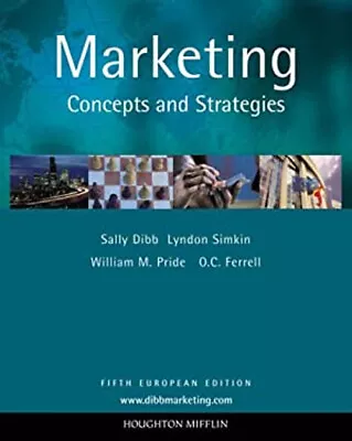 Marketing Concepts And Strategies Paperback • £5.66