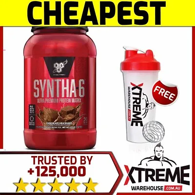 Bsn Syntha 6 Syntha-6 Vanilla 2.9lbs Whey Protein Powder Wpi Isolate Wpc • $59.95