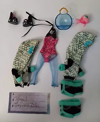 Wave 1 Lagoona Pet Fish Purse Shoes Shorts Hoodie Monster High Swimsuit Leotard • $9.99