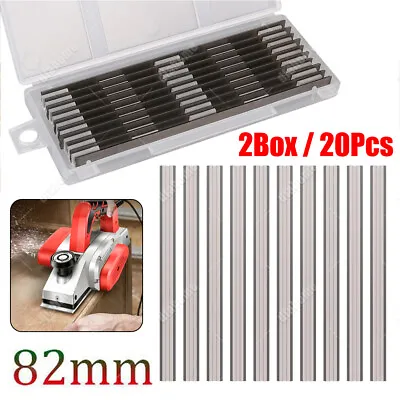 20PCS 3-1/4  82mm Reversible Carbide Planer Blade For Makita DeWALT Bosch Skil • $13.59