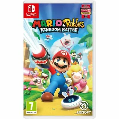 **Mario + Rabbids Kingdom Battle (Nintendo Switch 2017) CARTRIDGE ONLY** • £12