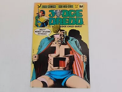 Judge Dredd The Judge Child Quest #4 Eagle Comics (1984) 1st Print Comic Book • $3