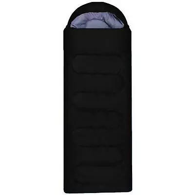 Sleeping Bag Camping Single Hiking Sleeping 4 Season Outdoor Camping SINGLE • £14.69