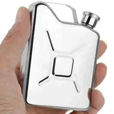 5oz( 150 Ml)  Portable Stainless Steel Hip Flask Whisky Mini Pocket Bottle Gift • £12.99