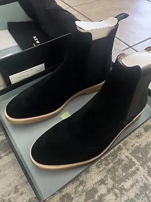 New Republic By Mark McNairy Houston Chelsea Boots Size 12 Black/Natural New • $74.99