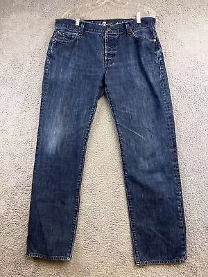 Men’s 7 For All Mankind Jeans 36 Standard Straight Jean • $24.99