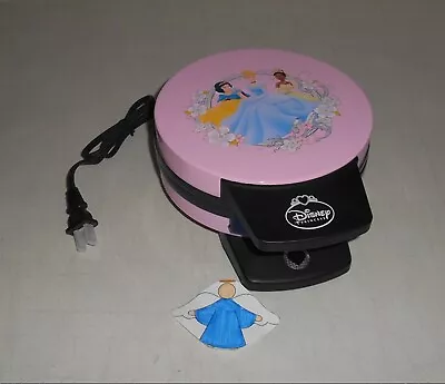 Disney Princess Pink Waffle Maker Iron Cinderella Snow White Dp-1 Villaware • $34.99