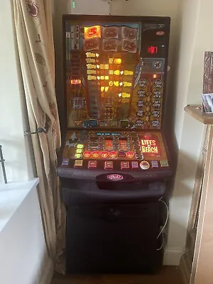 £50 • Buy LIFES A BEACH Fruit Machine Coin Operated Gaming Or Free Play/Amusement