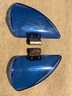 Kastar Hurricane Air And Rain Deflectors Blue W/ Rain Gutter Vintage • $20