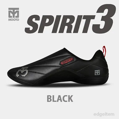 MOOTO Spirit 3 Shoes (Black) Latest Martial Arts Fighter Footwear Spirit3 (S3) • $80