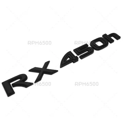 Lexus Liftgate Matte Black RX 450h Letter Logo Badge Car Emblem Replace F-Sport • $24.99
