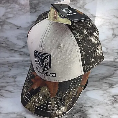 NWT Dodge Ram Mossy Oak Camouflage Adjustable Mens Hat Official Licensed Product • $14.80