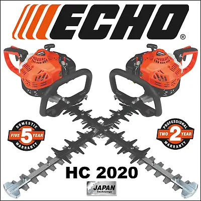 Echo HC-2020 21  Double Sided Petrol 2-stroke Hedge Trimmer Hedge Cutter • £269