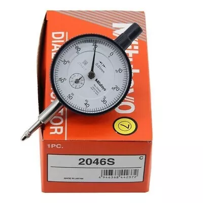 For Mitutoyo 2046S Dial Indicator 0-10mm X 0.01mm Grad • $24.99