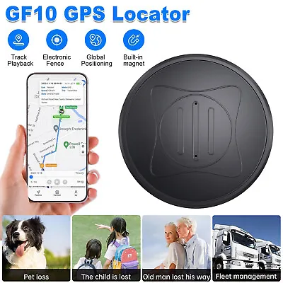 GF10 Magnetic Mini GPS Tracker Real Time Car Vehicle Tracking Locator Device UK • £11.99