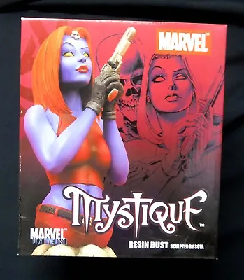Mystique Bust Statue Factory Sealed 2004 Marvel Diamond Select X-Men Amricons • $125