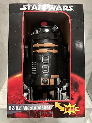 2007  STAR WARS R2-Q5 Wastebasket By Gentle Giant (Custom Painted Black-Gold) • $549.99