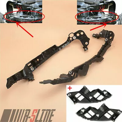 $66.99 • Buy For VW Golf MK6 GTI 09-13 4PCS Headlight Guide Mounting Support Bracket Plate