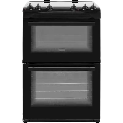 Zanussi ZCV66050BA 60cm Free Standing Electric Cooker With Ceramic Hob Black • £599