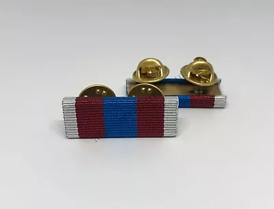 £4.99 • Buy Queens Platinum Jubilee 2022 Ribbon Bar (pin On Stud) Official Licensed Ribbon