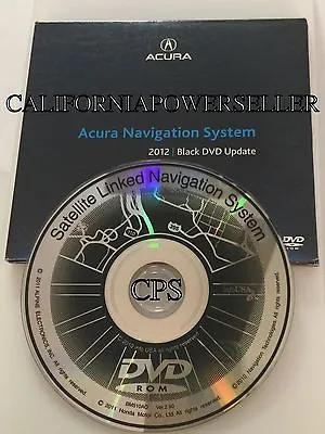 $100 • Buy OEM 2000 2001 2002 2003 Acura RL / TL / CL Coupe Navigation DVD Map 2012 Update